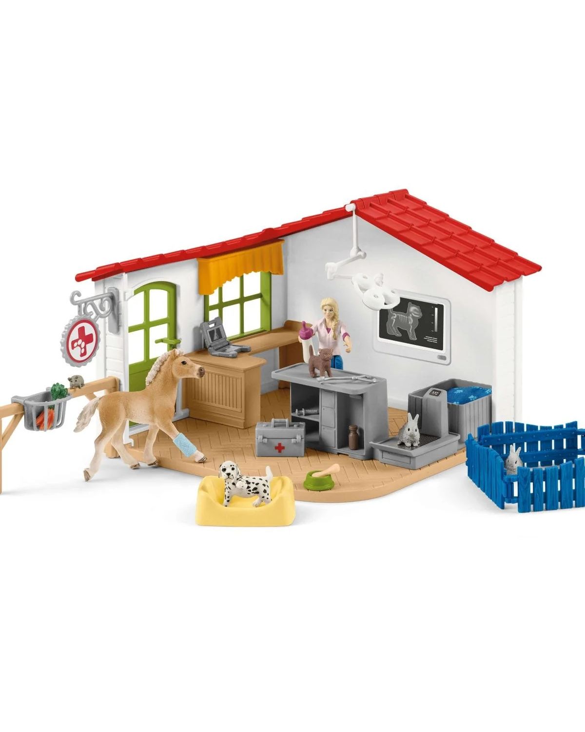 Игровой набор SCHLEICH ветеринарная клиника - фото 1
