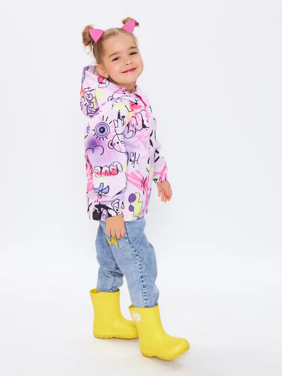 Ветровка RuStyle ДД-ветTSК-388-граффиол - фото 2