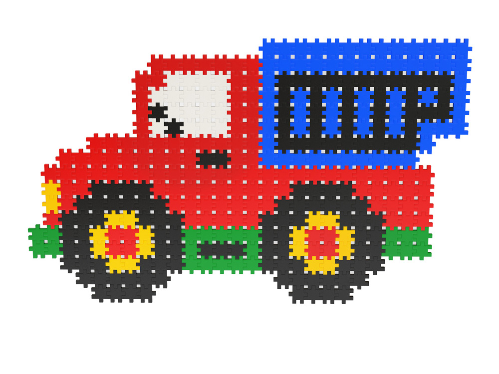 Конструктор Meli 1200 дет. - фото 4