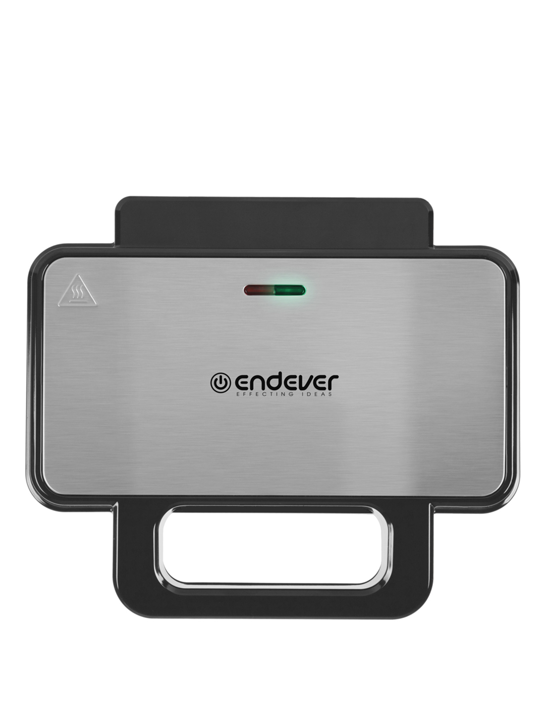 Вафельница ENDEVER WM-25, 1200 Вт, 2 панели, черный/стальной - фото 7