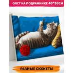 Картина по номерам Art on Canvas Будни кота в ассортименте