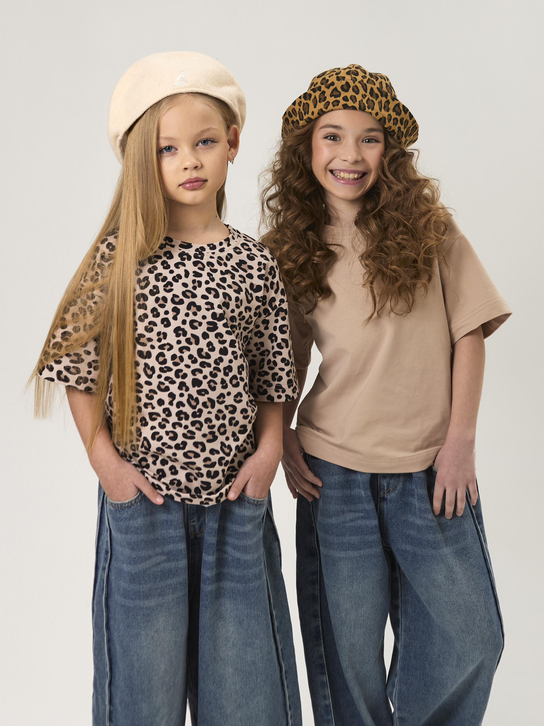 Футболка 2 шт Crimea Baby SET/ leo_beige - фото 1