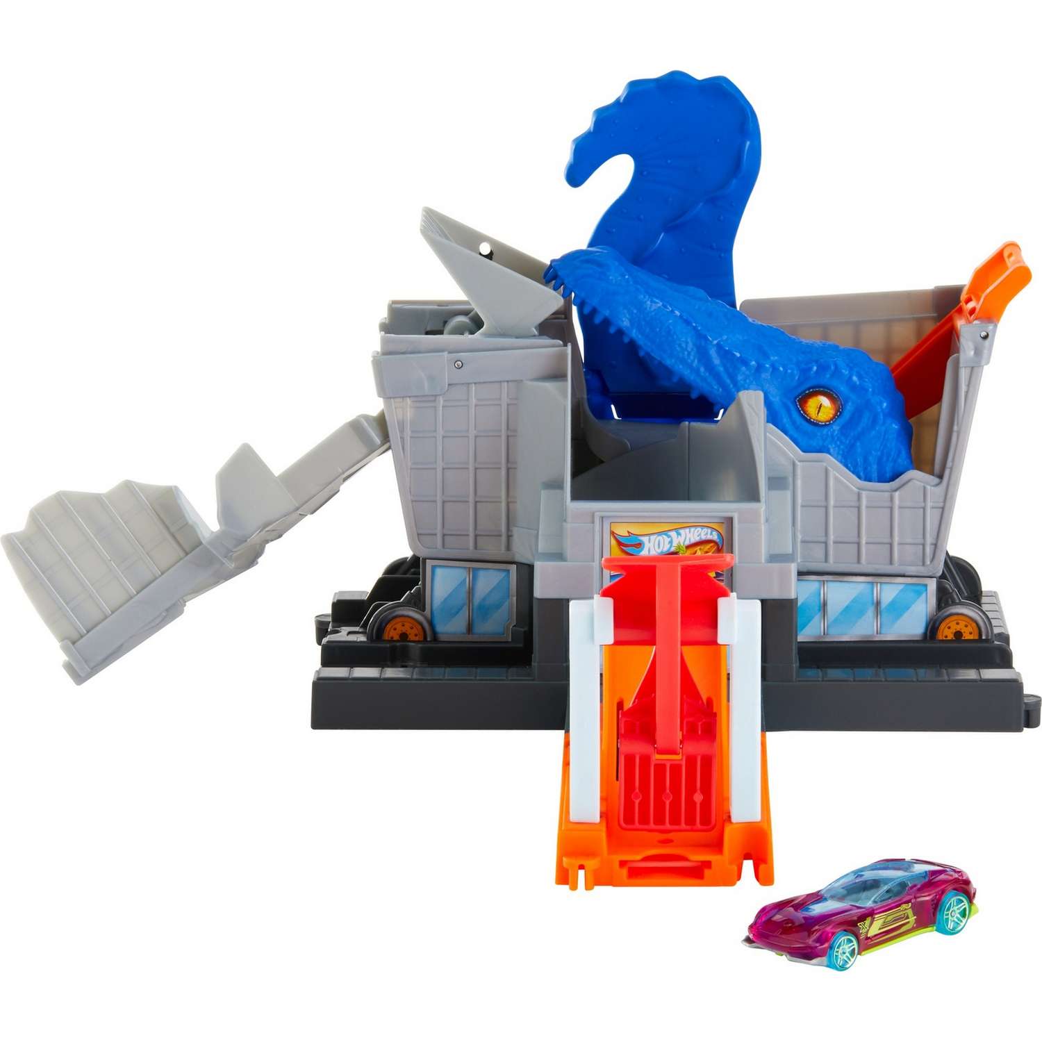 Трек Hot Wheels Сити с монстрами-злодеями в ассортименте FNB05 - фото 3