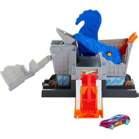 Трек Hot Wheels Сити с монстрами-злодеями в ассортименте