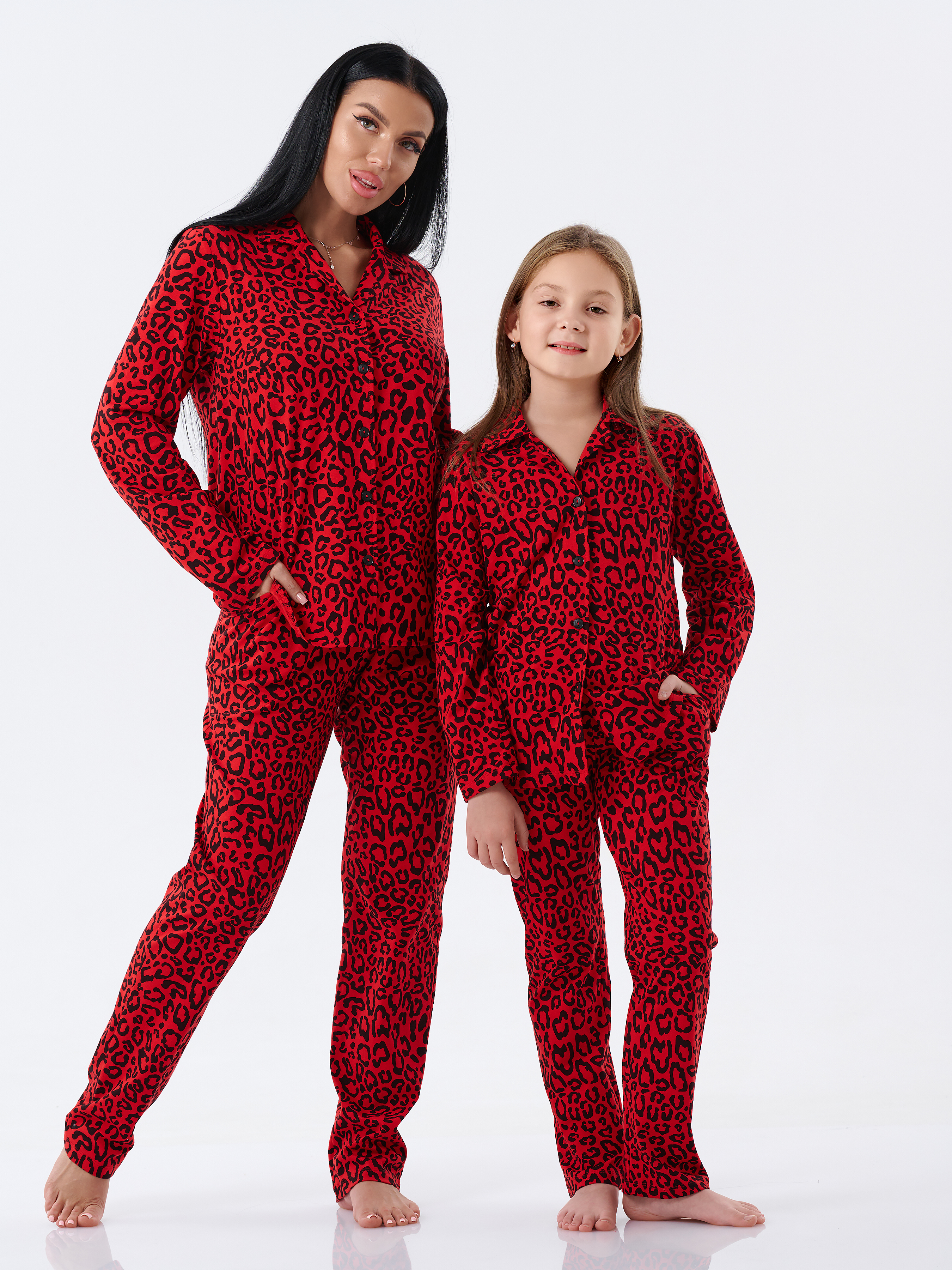 Пижама КрутышОк т-026 красный - фото 7