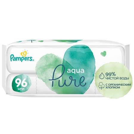 Влажные салфетки Pampers Aqua 96 шт.