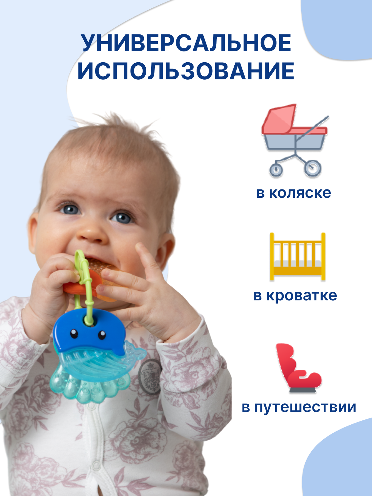 Прорезыватель Uviton с водой - фото 4