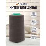 Нитки для шитья 40/2 Bestex 5000 ярдов 1 шт цв 386