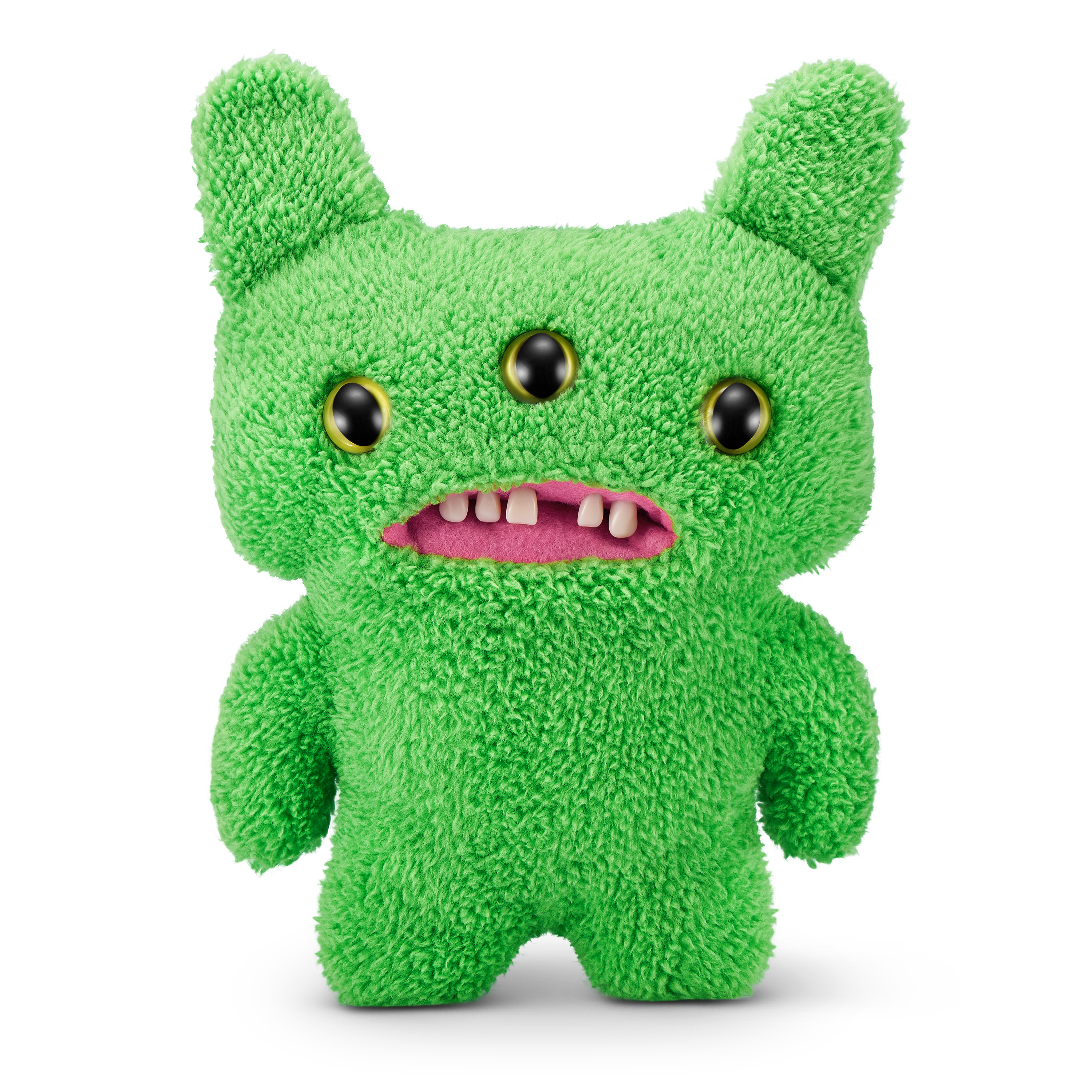 Игрушка мягкая FUGGLER Зеленый ушастик Грин Светящийся Фагглер 24см 15716G - фото 7