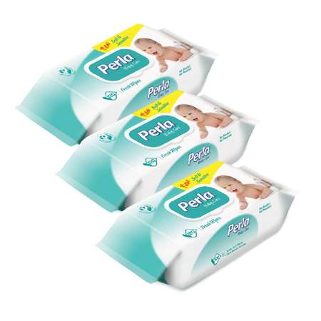 Влажные салфетки Perla 120 шт.