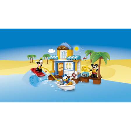 Конструктор LEGO DUPLO Домик на пляже