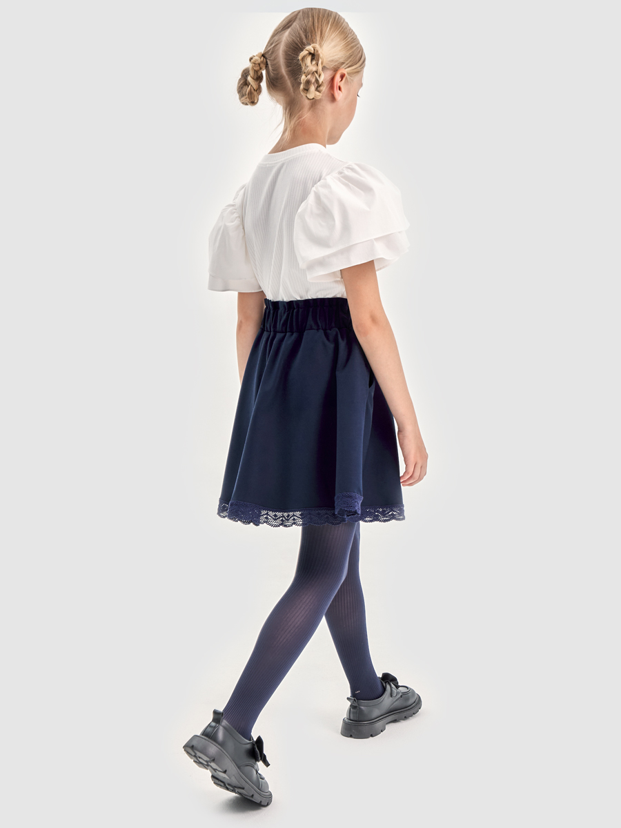 Блузка NIKASTYLE 4ш21625 белый - фото 3