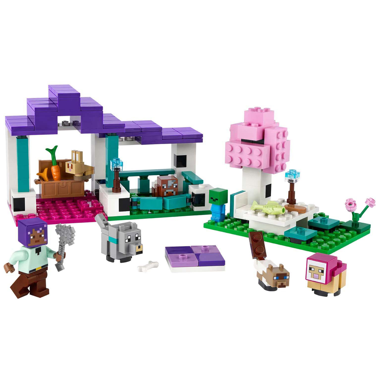 Конструктор LEGO Minecraft Приют для животных - фото 8