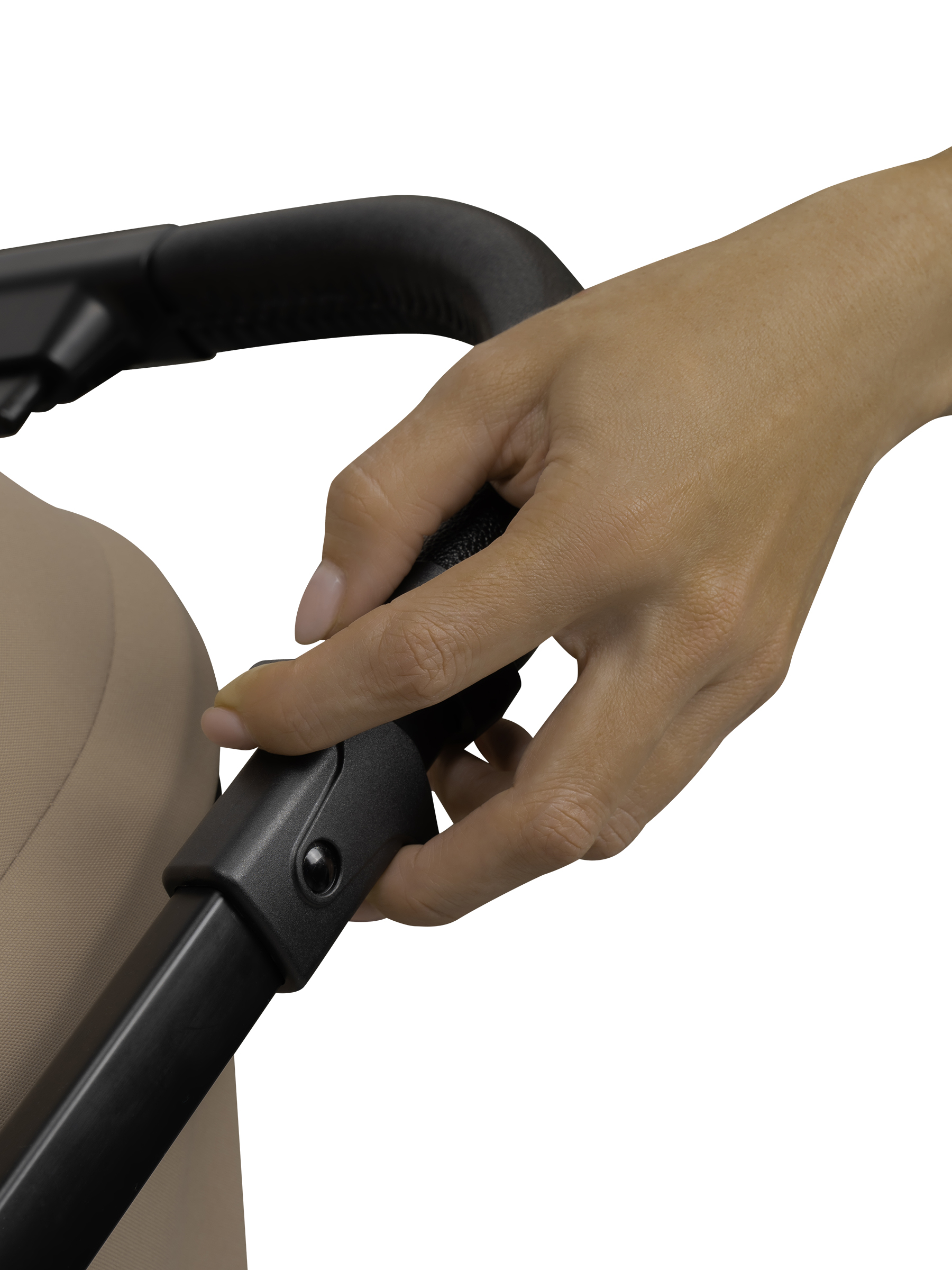 Коляска прогулочная JOVOLA Storm, бежевый - фото 28