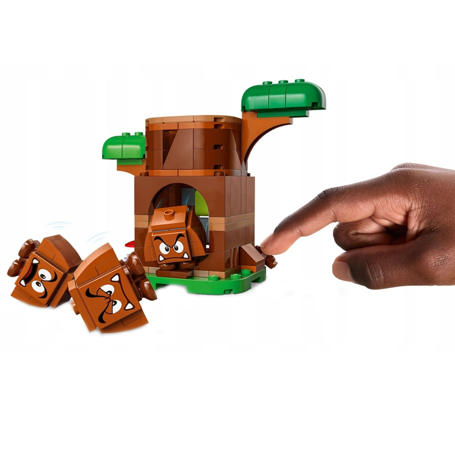 Конструктор LEGO Super Mario Игровая площадка Гумбы блочный - фото 6
