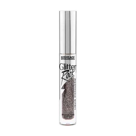 Тени для век Luxvisage Glitter rock жидкие тон 305 black diamond