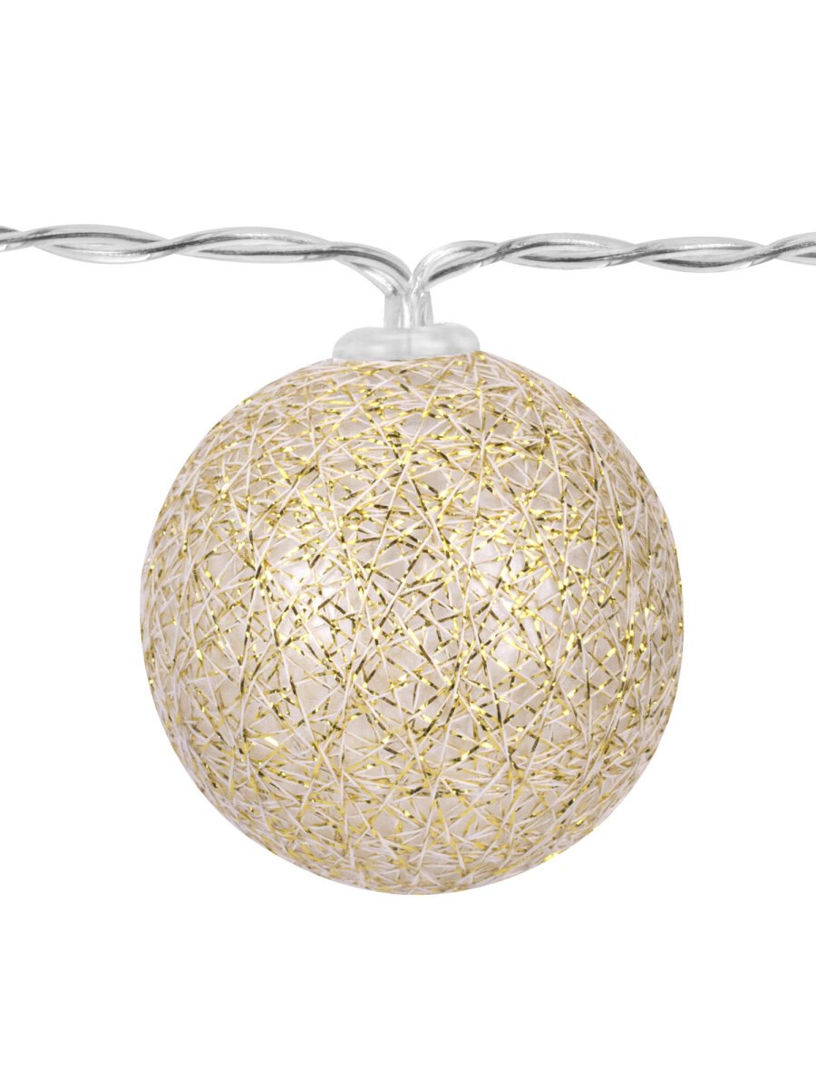 Гирлянда нить новогодняя Золотая сказка интерьерная для дома и на елку - фото 8