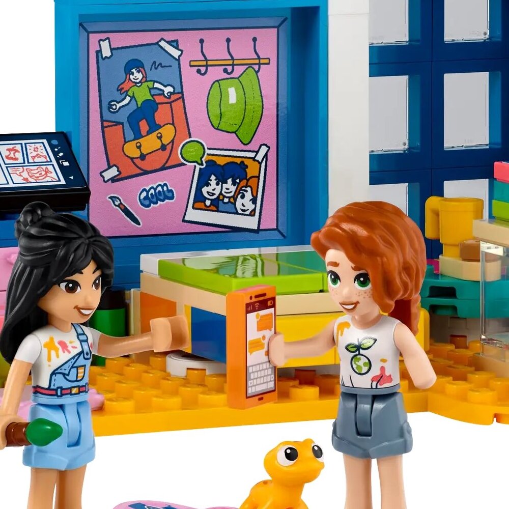 Конструктор LEGO Friends Комната Лиэнн 41739 1513 дет. - фото 3