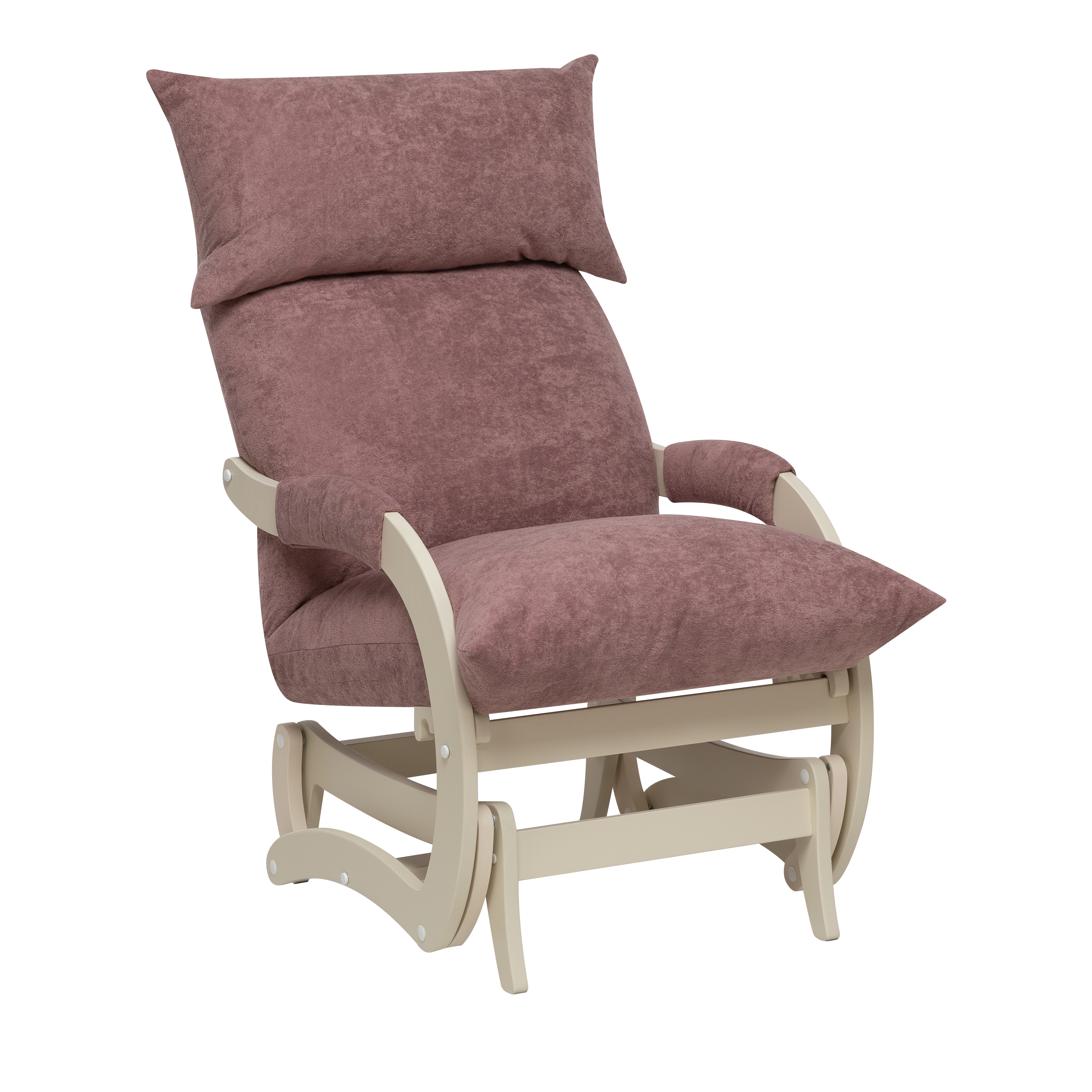 Кресло-качалка Leset Соно розовый - фото 1