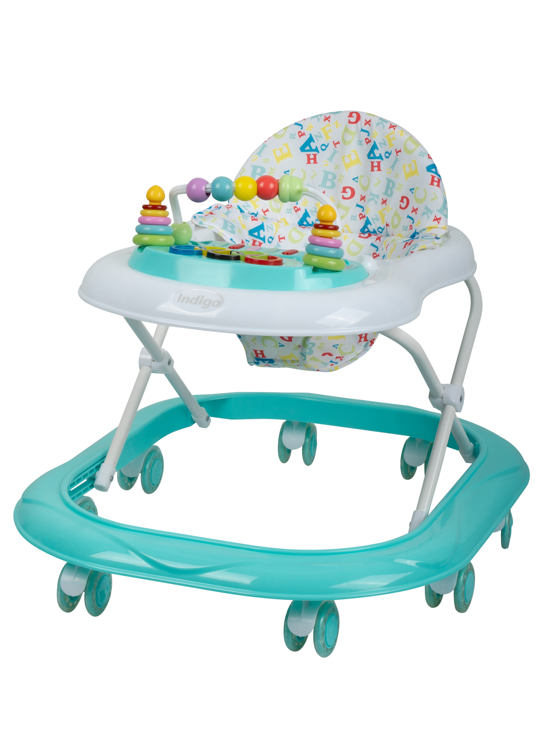 Ходунки Indigo Abc C бирюзовый - фото 6