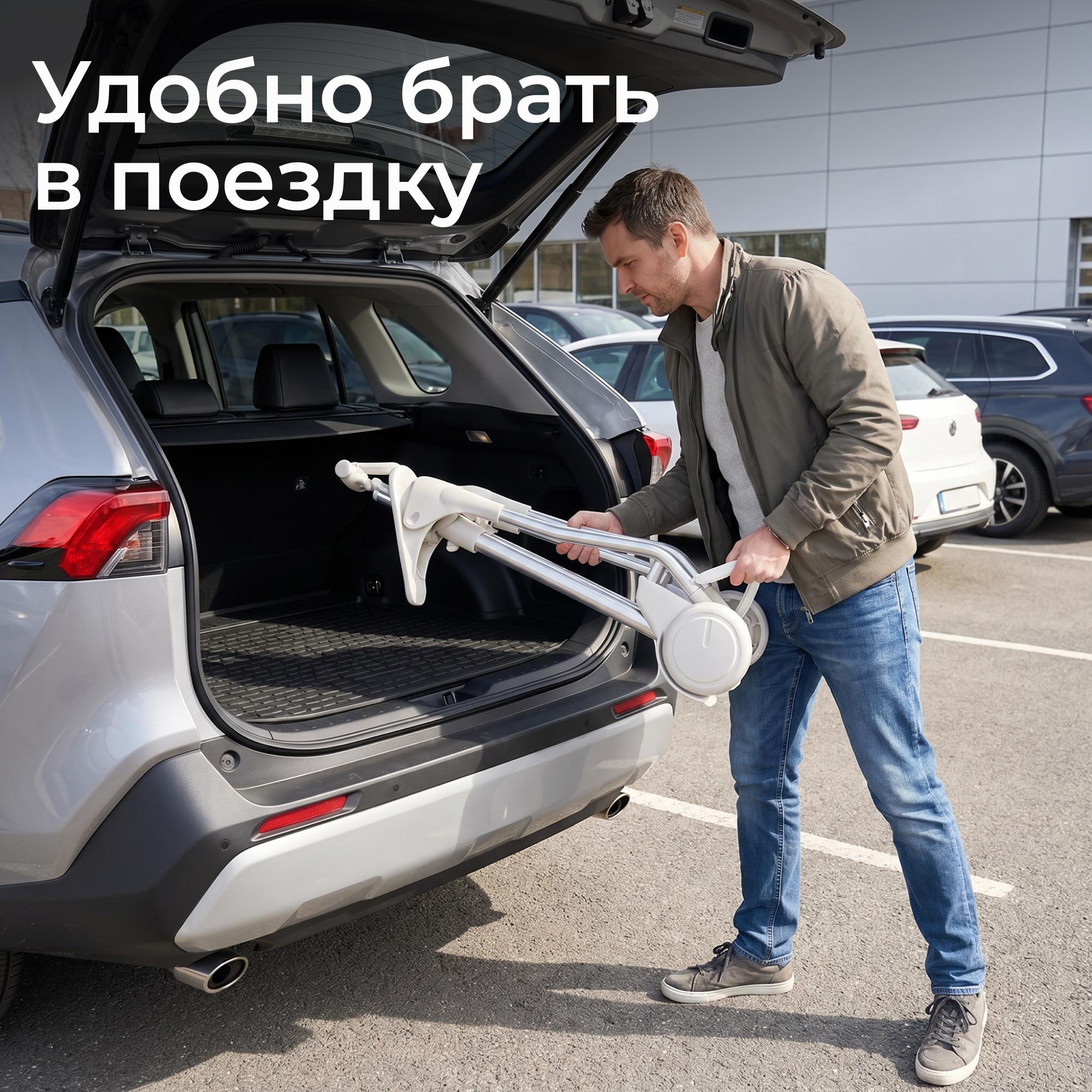 Чемодан UNIX Kids Каталка Stroller Classic - фото 13
