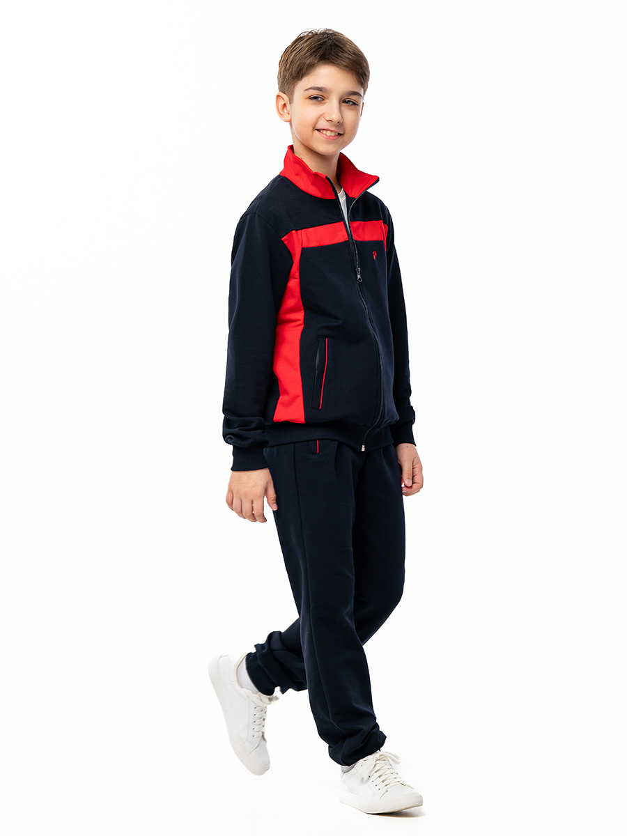 Спортивный костюм RODOS М-187/1/синий_красный - фото 4