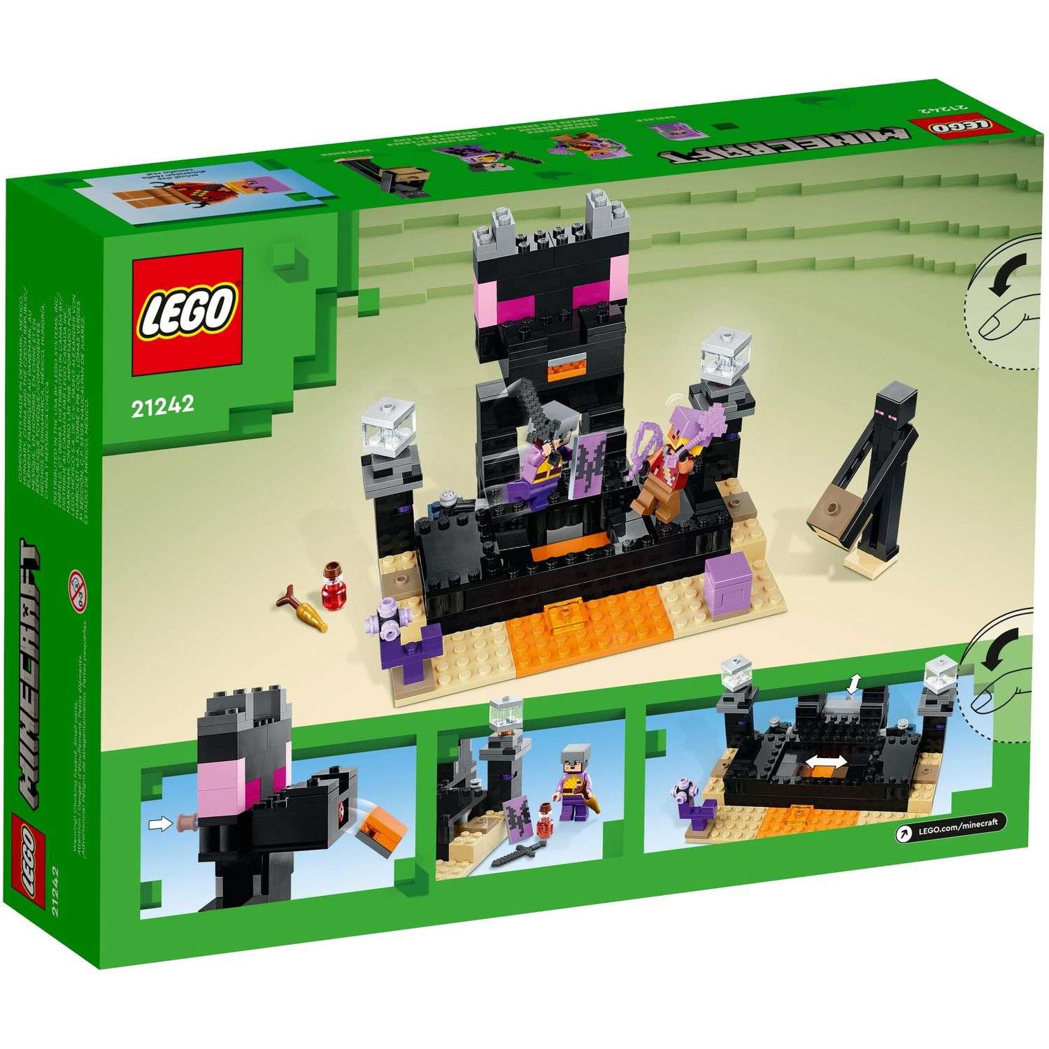 Конструктор LEGO Minecraft Конечная арена 252 дет. - фото 7