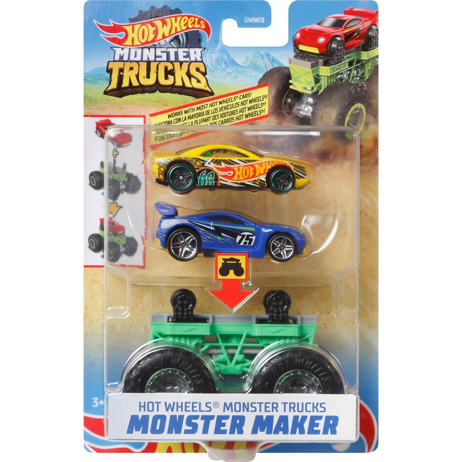 Трек Hot Wheels Монстр-мейкер GWW13 - фото 2