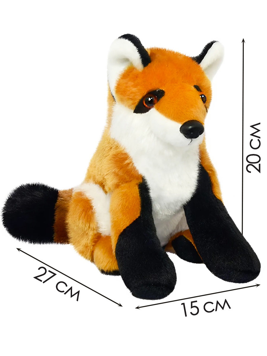 Мягкая игрушка All About Nature лисичка - фото 2