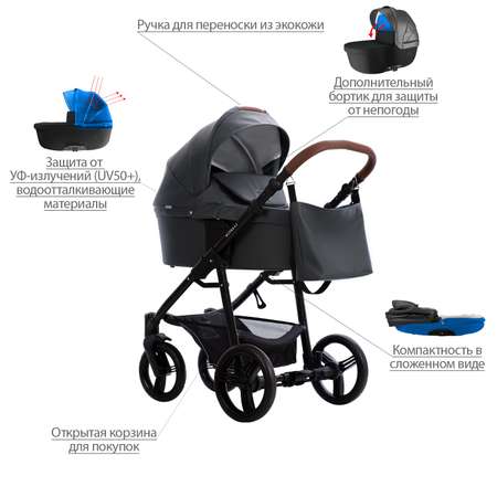 Коляска 2в1 Bebetto Kitelli PRO