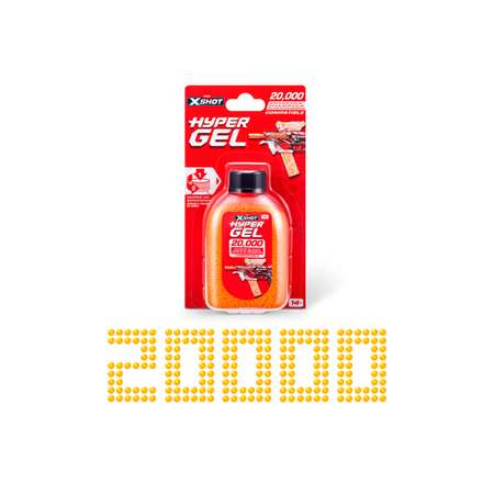 Бластер Zuru XSHOT  HYPERGEL 20000 шт 36625