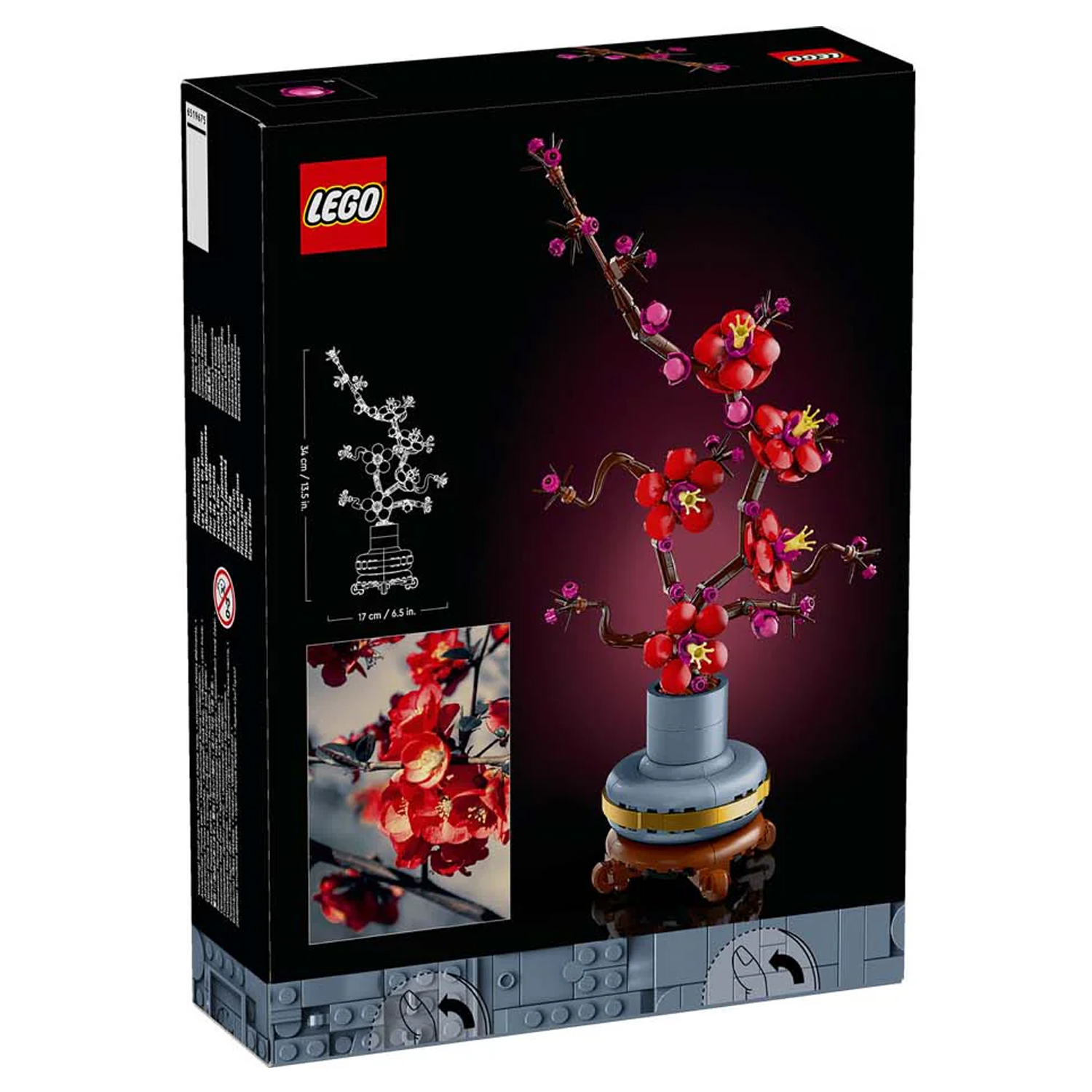 Конструктор LEGO Botanicals Цветок сливы 327 дет. - фото 7