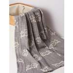 Пелёнка Bebekevi Серый муслин 90х90 см