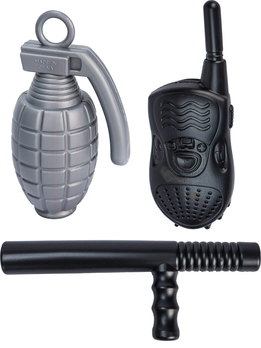 Игрушка Рыжий кот Полицейский 11 предм. - фото 3