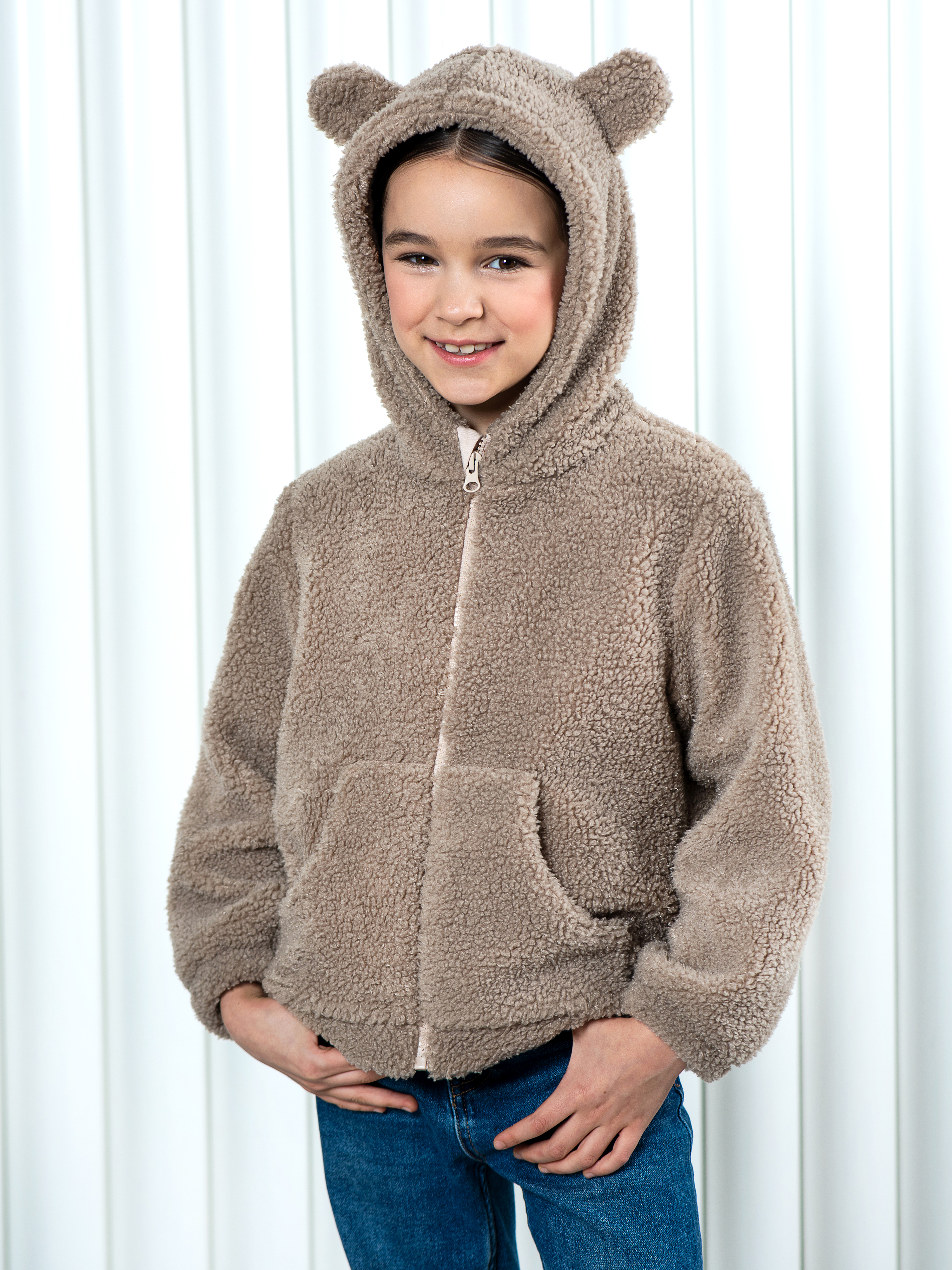 Толстовка LisaWeta FC-01-24 бежевый - фото 2