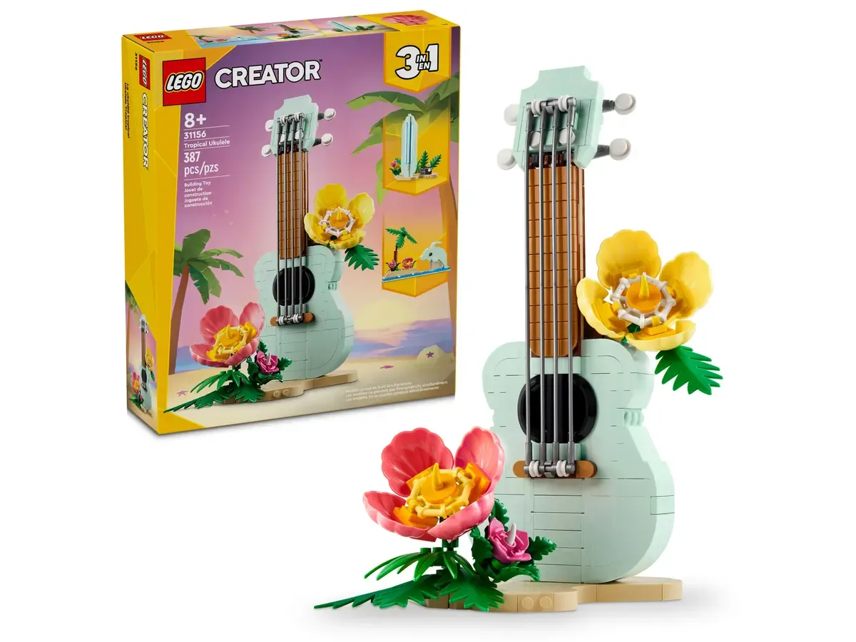 Изображение товара Конструктор LEGO Creator 31156 Тропическая гавайская гитара со звуком