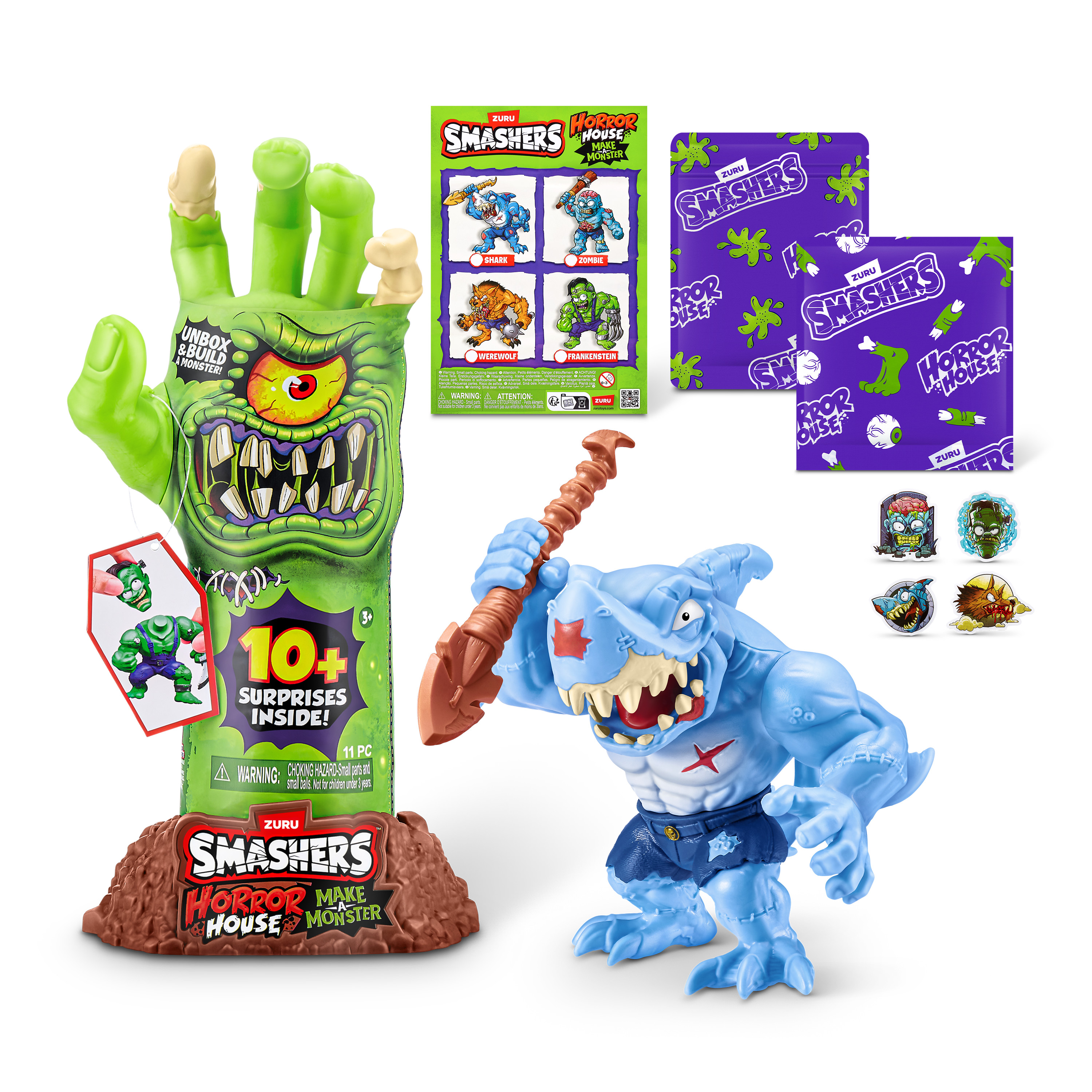 Набор игровой Zuru Smashers Horror House Рука 74139 74139 - фото 9