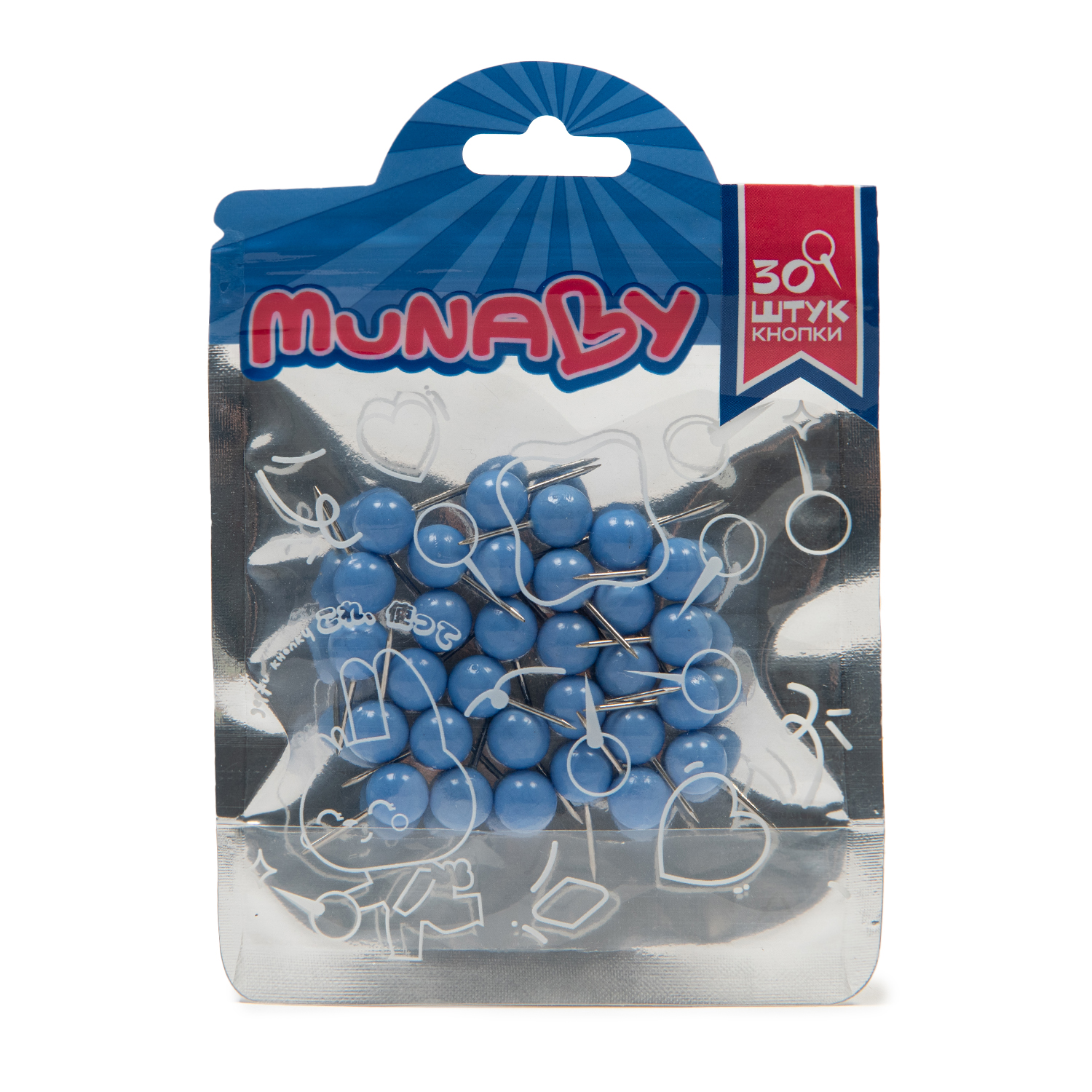 Кнопки Munaby 30 шт. - фото 2