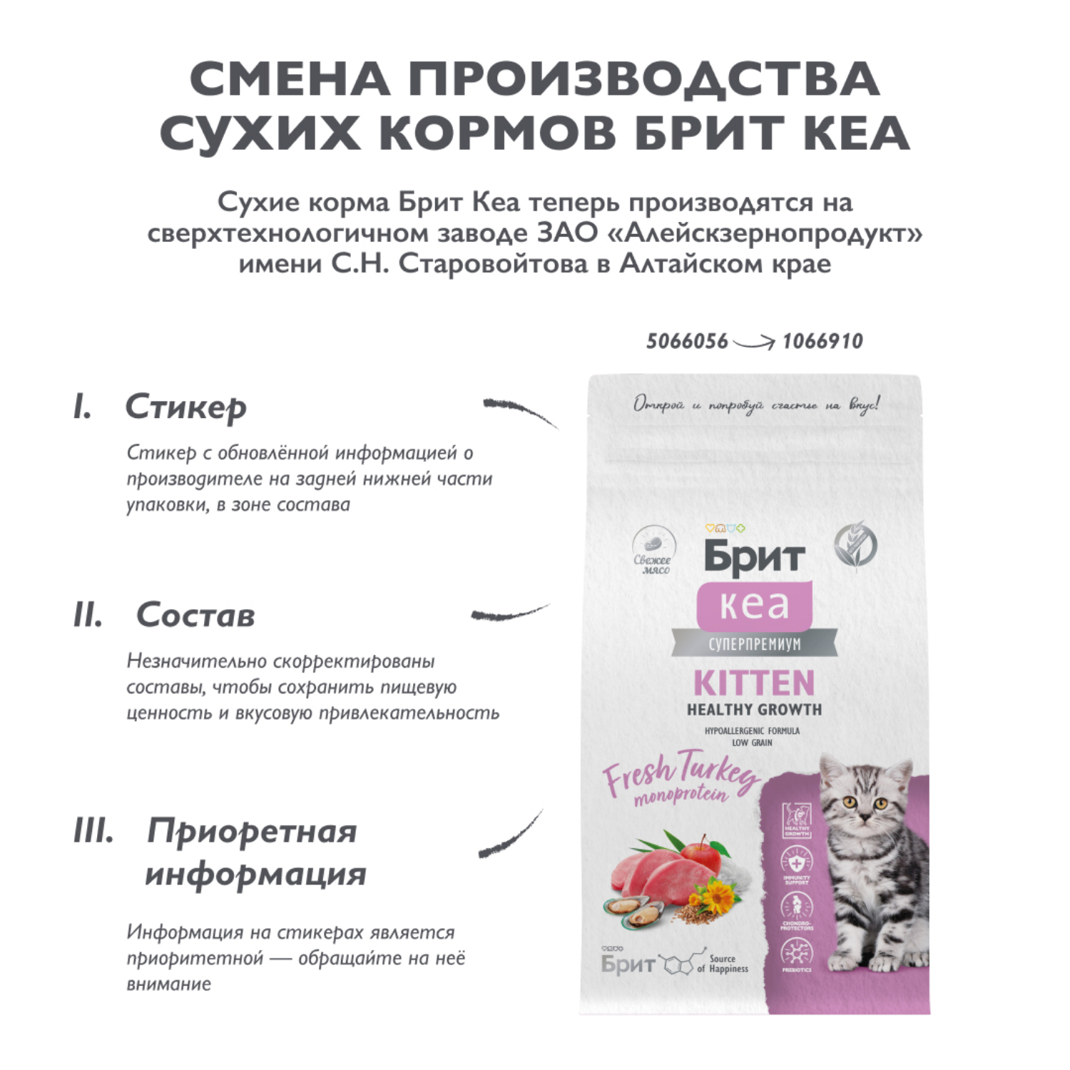 Сухой корм для котят Brit Care Здоровый рост и развитие с индейкой 1.5кг - фото 7