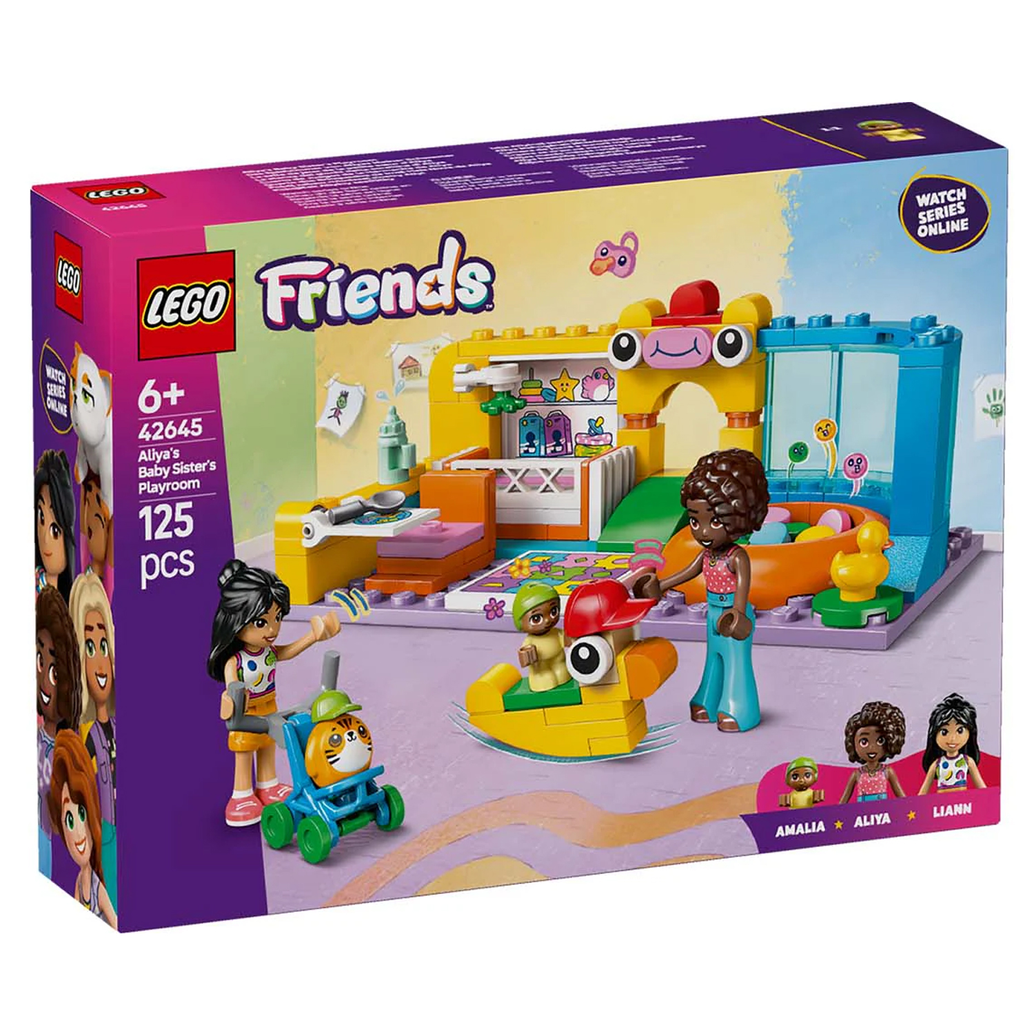 Конструктор LEGO Friends Игровая младшей сестры Алии блочный - фото 7