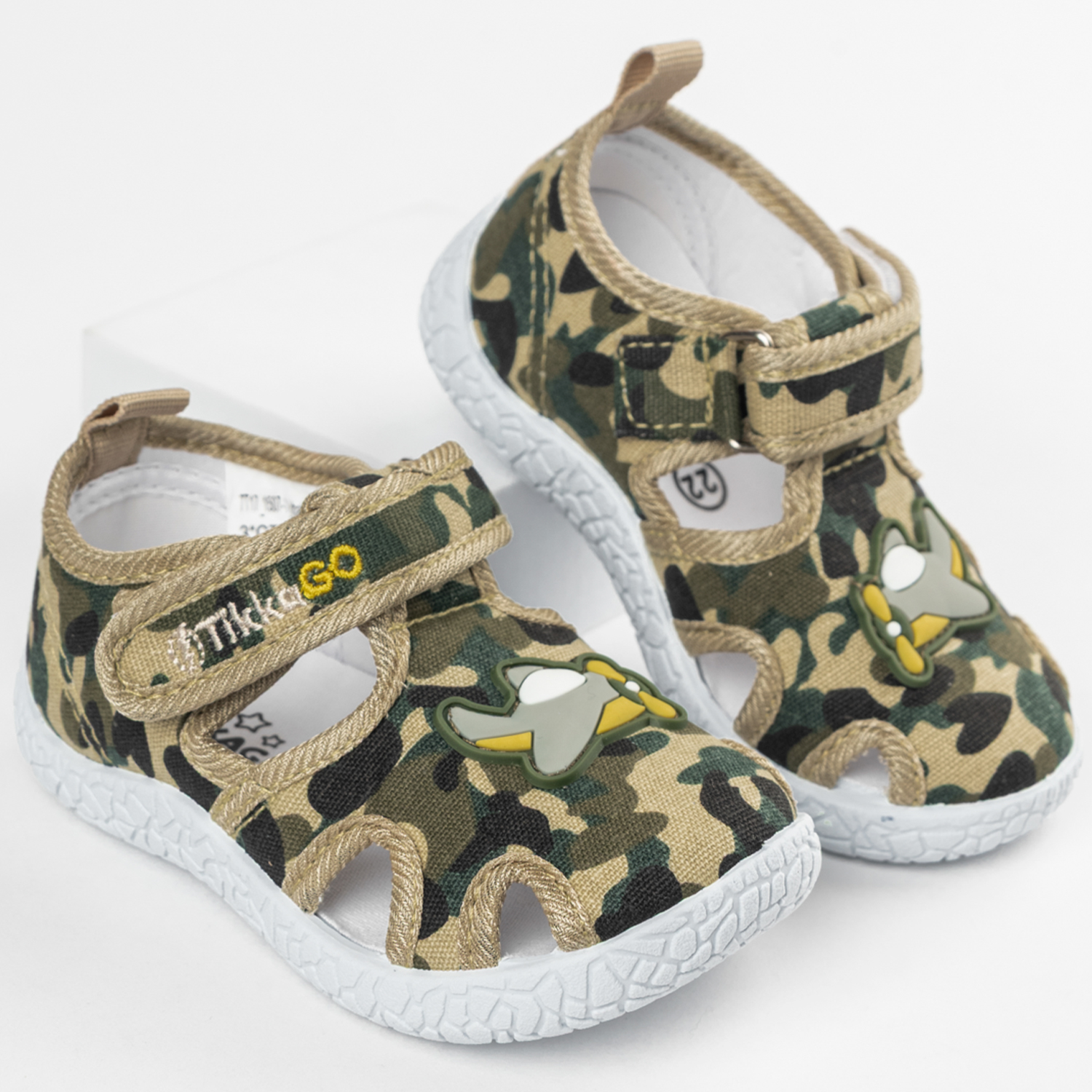 Сандалии TikkaGo 7T17_1507-1_khaki-beige - фото 1