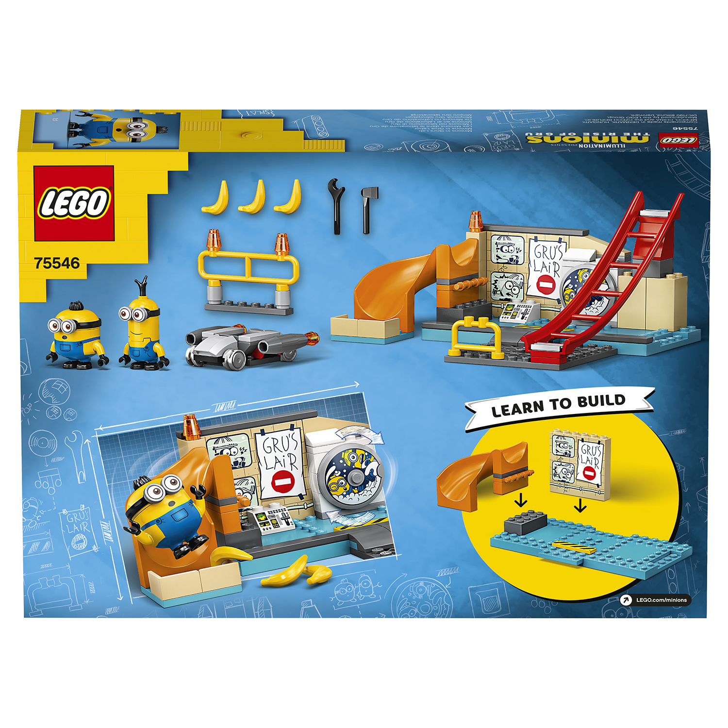 Конструктор LEGO Minions Миньоны в лаборатории Грю - фото 3