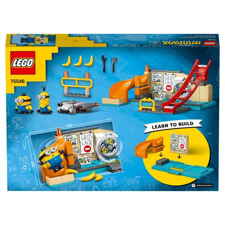 Конструктор LEGO Minions Миньоны в лаборатории Грю блочный