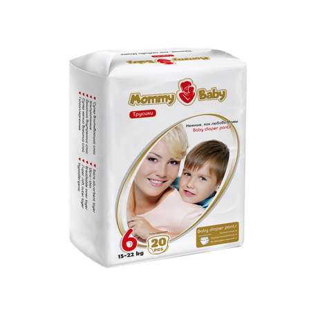 Трусики Mommy Baby 6 20 шт.