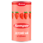 Чай Semper Клубника 180г