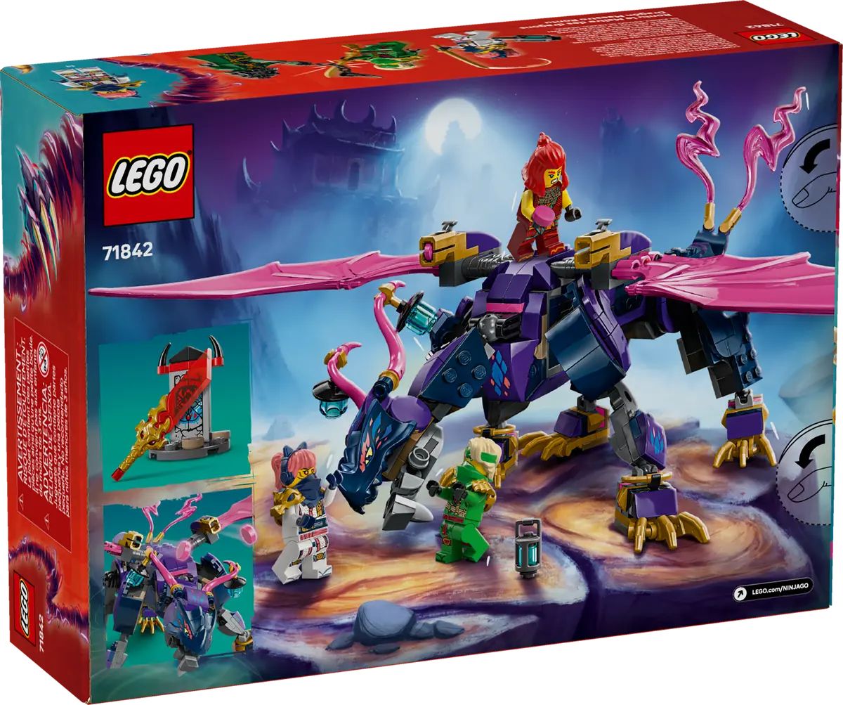 Конструктор LEGO NINJAGO Мастер дракон Ронту 381 дет. - фото 5