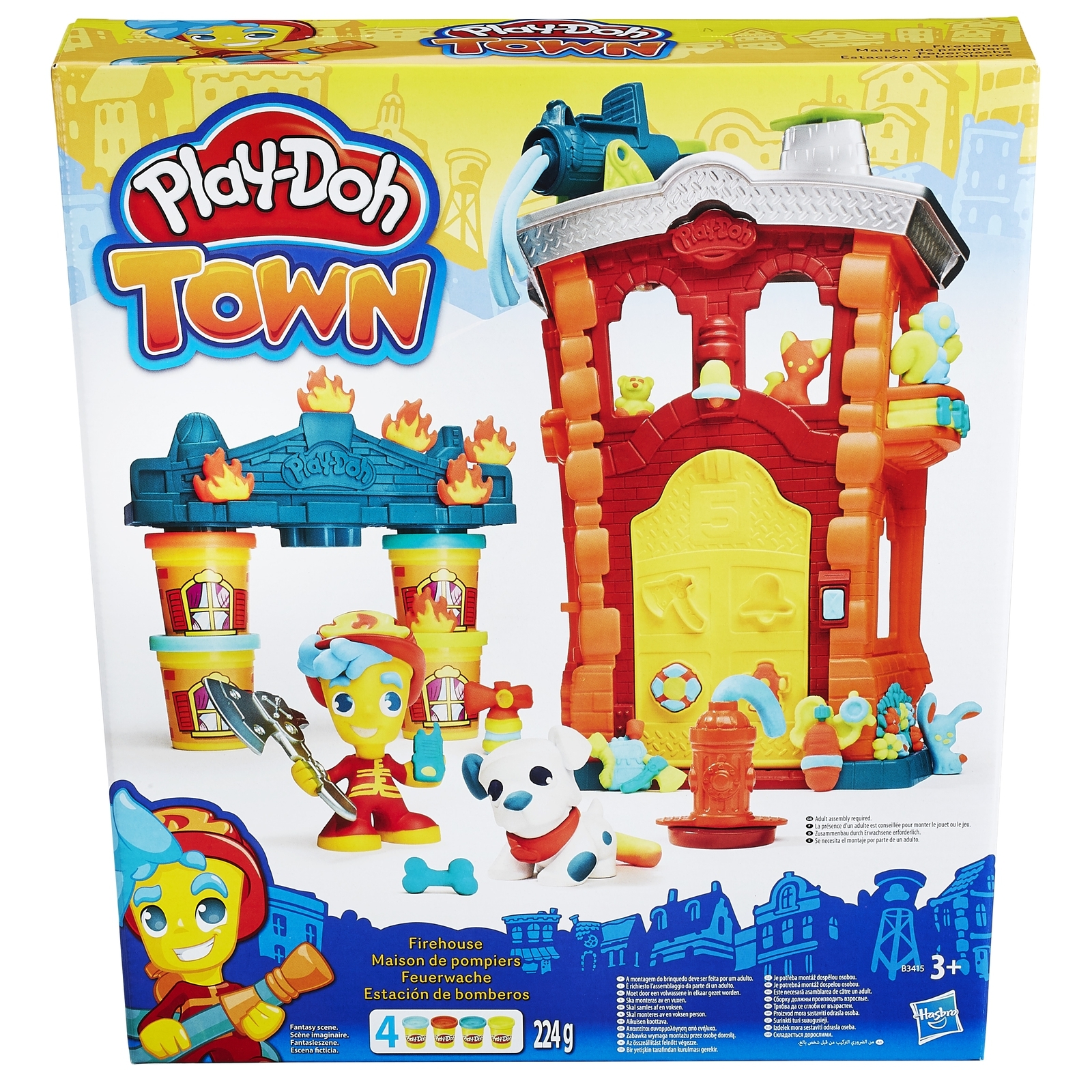 Пластилин Play-Doh Город Пожарная станция - фото 2