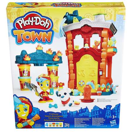 Пластилин Play-Doh Город Пожарная станция