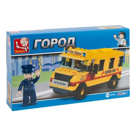 Конструктор SLUBAN блочный
