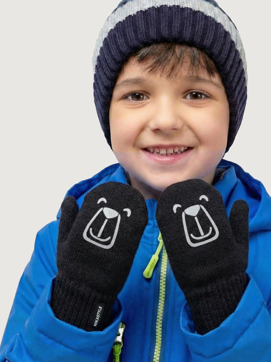 Варежки NIKASTYLE 14м22326 черный - фото 1